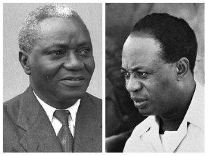 Dr. J.B Danquah and Dr Kwame Nkrumah