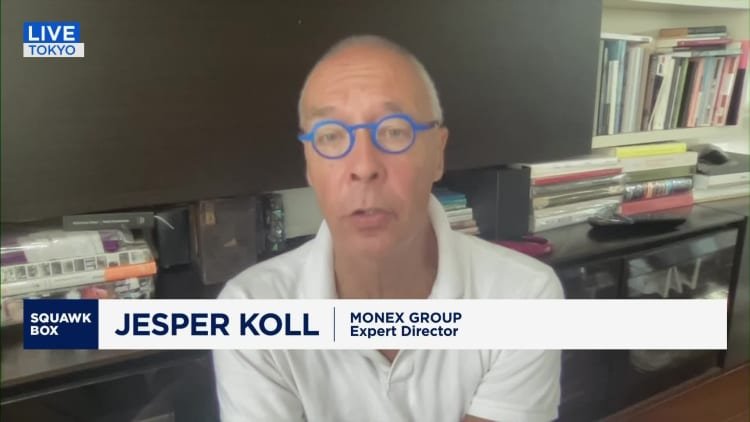 Unwinding of the yen carry trade is healthy, says Monex Group's Jesper Koll