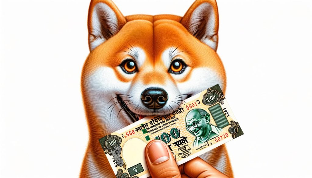 Shiba Inu SHIB 1INR indian rupee