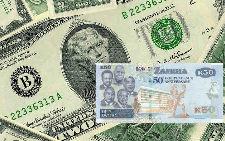 Zambian Kwacha and USD