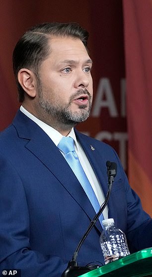 Democratic Arizona Senate nominee Rep. Ruben Gallego