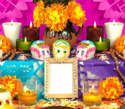 What you need to make your own traditional Mexican Day of the Dead Altar